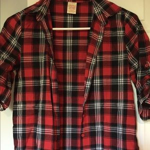 Lot flannels/zip up sweater